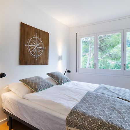 La Vie En Rouge Sa Riera Duplex, Private Parking Apartman Begur Kültér fotó