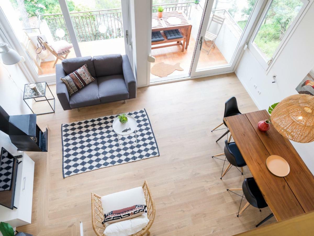 La Vie En Rouge Sa Riera Duplex, Private Parking Apartman Begur Kültér fotó